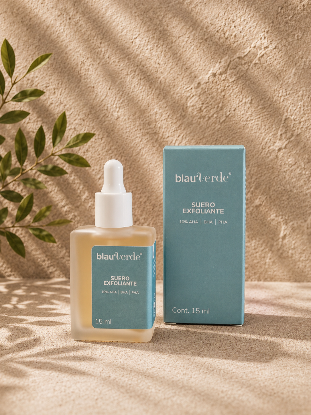 Suero exfoliante 10 % AHA/BHA/PHA