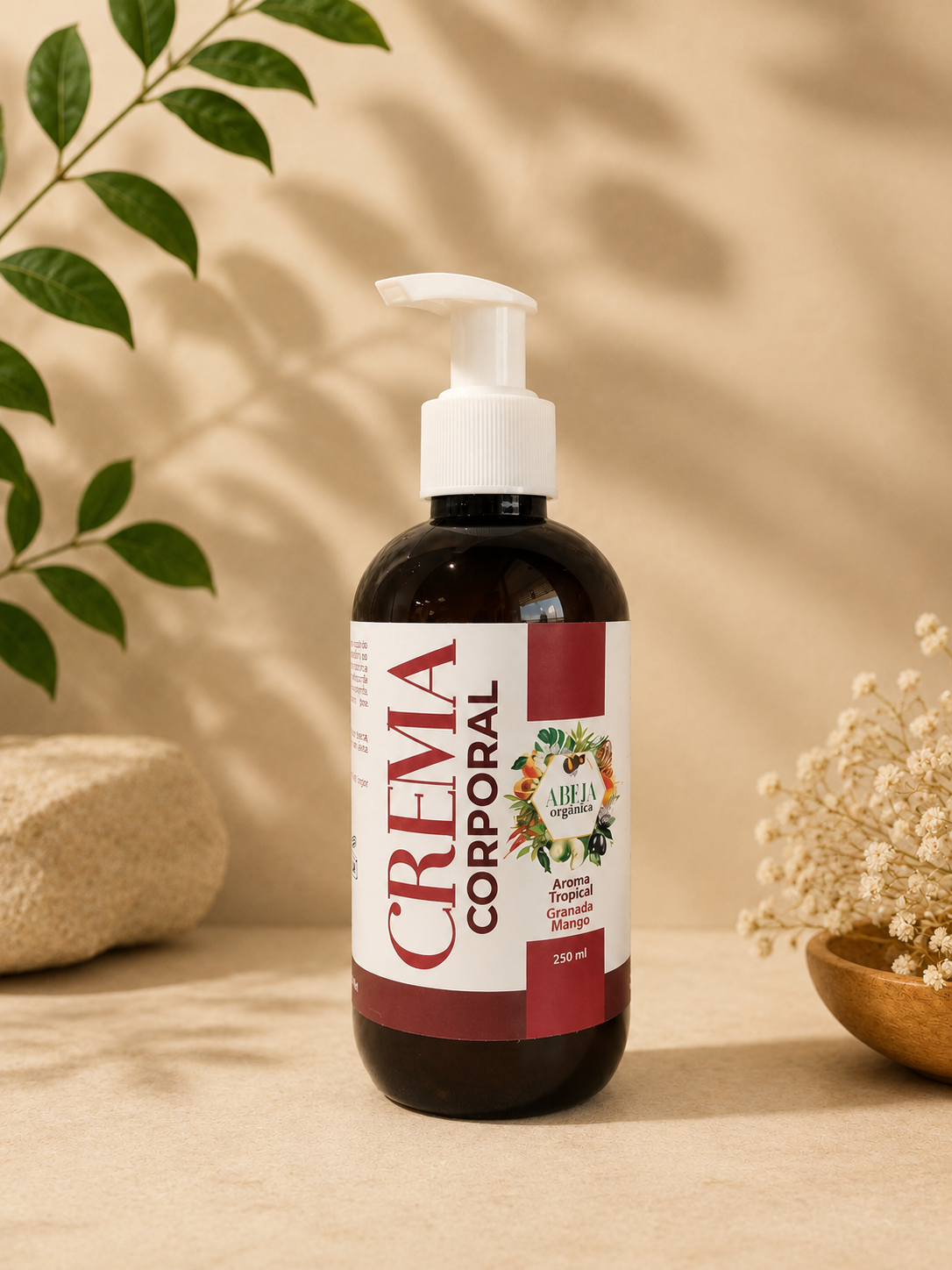 Crema corporal de granada y mango