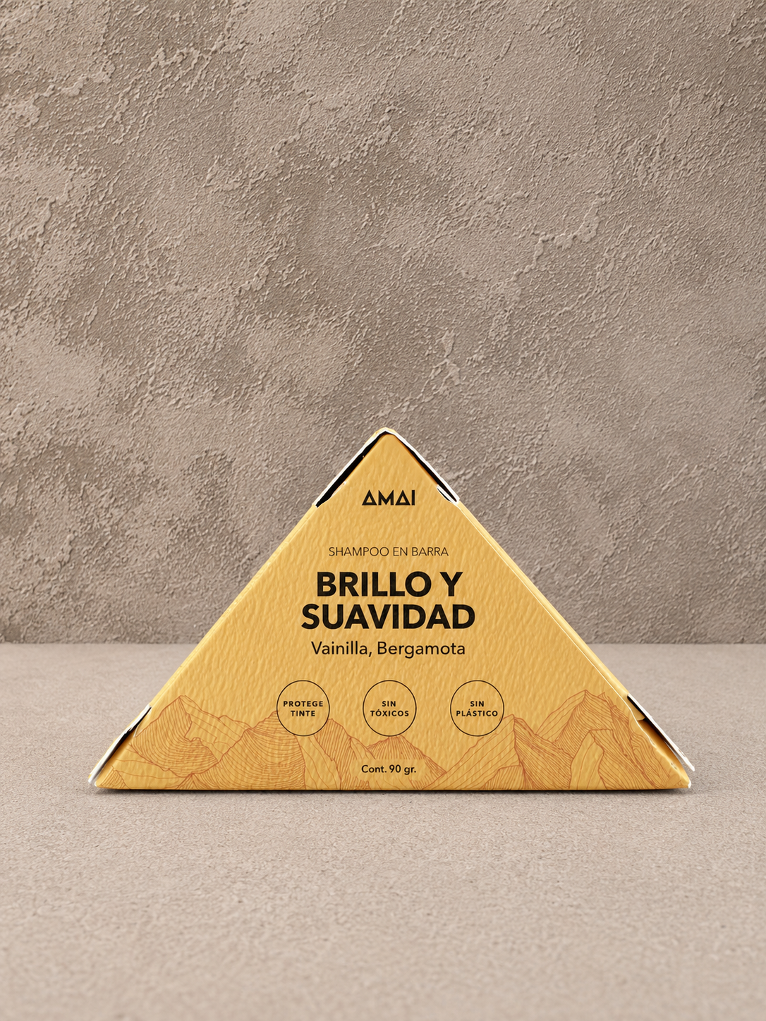 Shampoo brillo y suavidad en barra