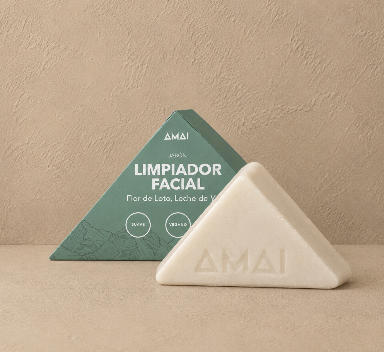 Jabón limpiador facial en barra