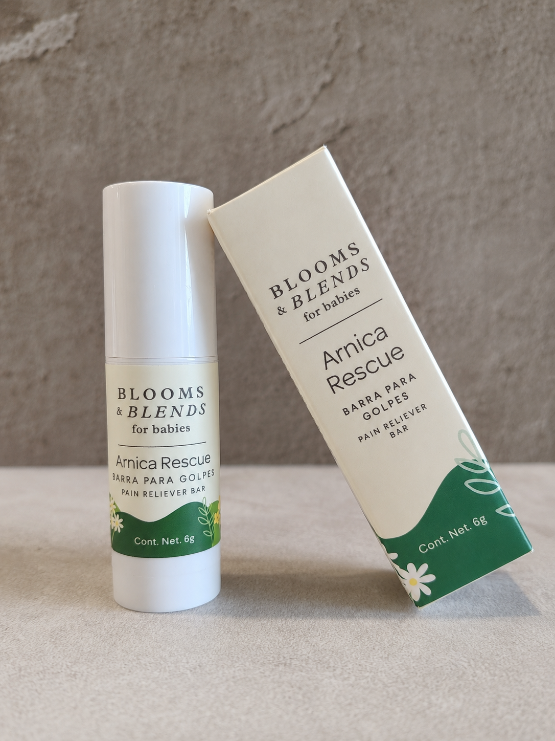 Arnica Rescue — barra para golpes