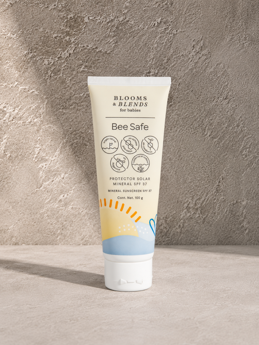 Mini Bee Safe — protector solar mineral FPS 37